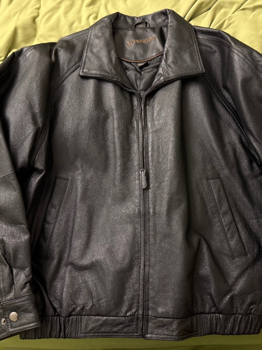 Leather Jacket ( st. John’s bay)